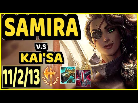 LEO (SAMIRA) vs KAI'SA - 11/2/13 KDA BOTTOM ADC GAMEPLAY - KR Ranked MASTER