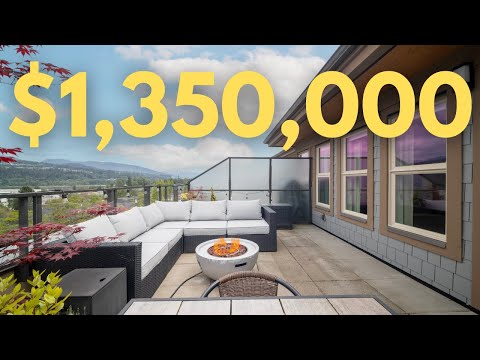 Inside the PRETTIEST $1,350,000 Townhome I’ve Ever Toured in Port Moody's Bayview Heights