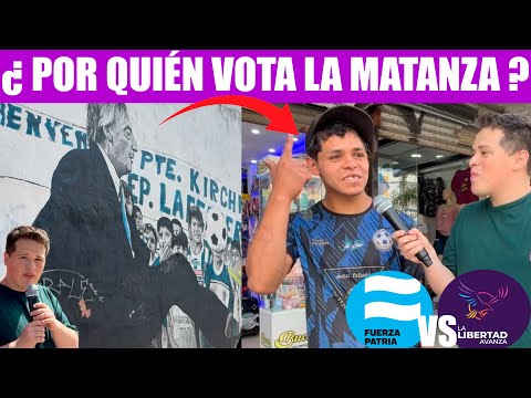 ¿ A Quien van a votar en Laferrere ? ( La Matanza ) #mileipresidente Milei Presidente