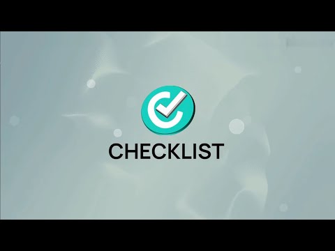 Checklist
