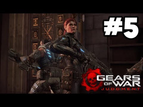 Gears of War: Judgment - Hardcore Walkthrough Part 5 - Chapter 1 ¦ Section 5: Kashkur Wing