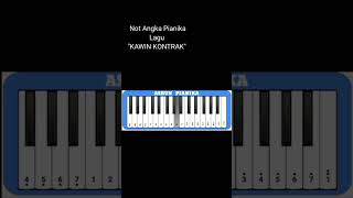 Download lagu Not Angka Pianika Lagu 'KAWIN KONTRAK' Shinta Arsinta Feat Arya Galih mp3