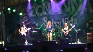 GRUPO OSMOSIS (COVER BAD ROMANCE )EN LA CEIBA HONDURAS.