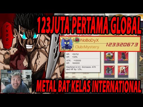 🔥🔥NoBoDyX TIDAK TERKALAHKAN!! @ SSR+ FULL RED EQUIP!! - ONE PUNCH MAN:The Strongest