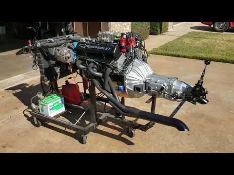 SBC 350 roller bored .060 over with Skip White NKB 274 aluminum heads