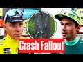 Remco Evenepoel & Primoz Roglic Assess Injuries After Critérium du Dauphiné 2024 Crash