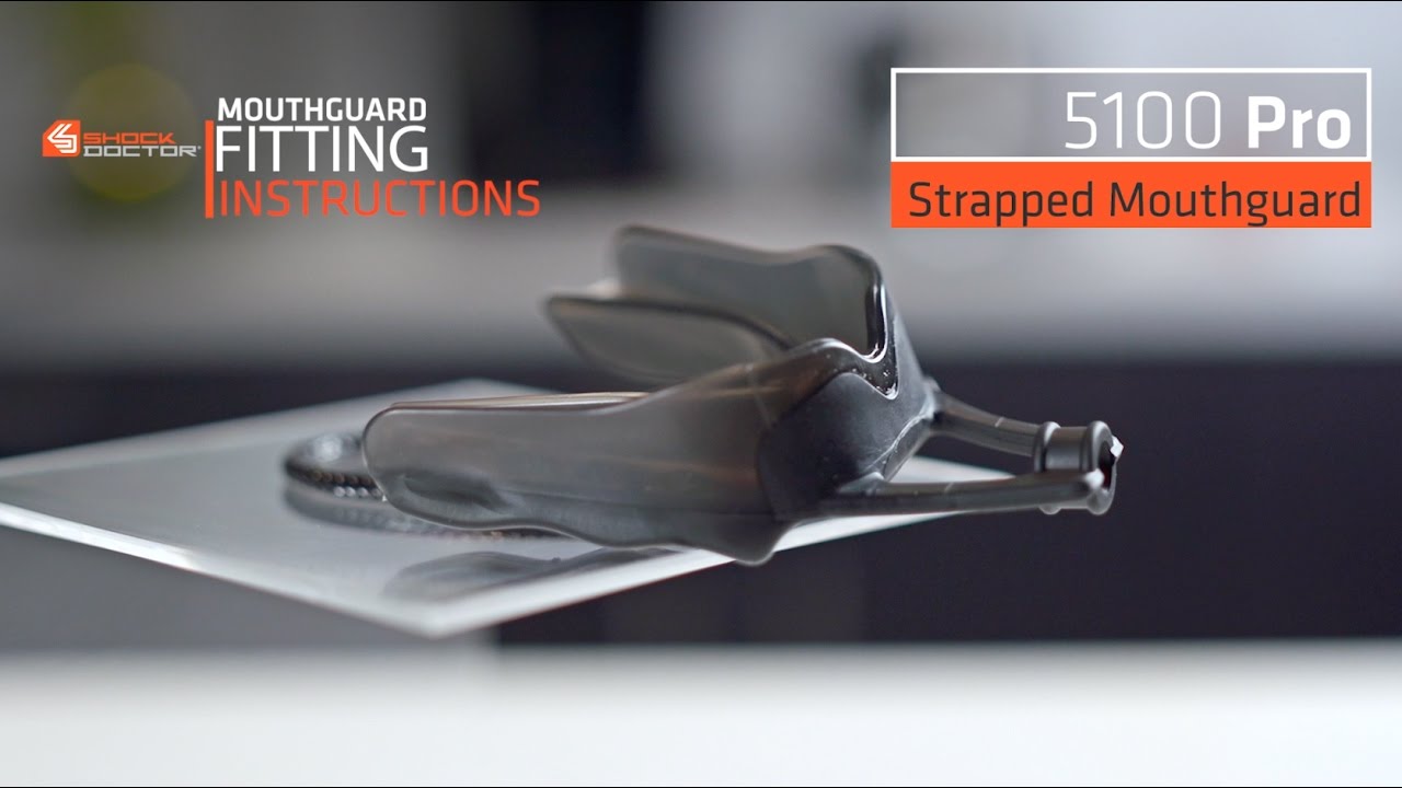 Shock Doctor | Pro Strapped mouthguard fitting video