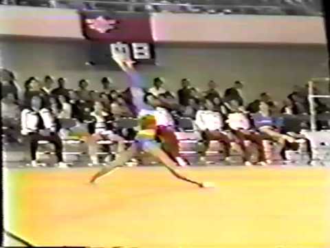 Erika Csanyi FX 1980 Chunichi Cup Display