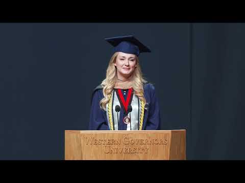 WGU 2023 New Orleans Master's Commencement - Graduate Speaker Bianca Cooper