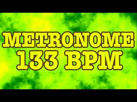 133 BPM Metronome - 10 Minute Metronome - 133BPM Click Track - 10 Minute Timer - Metrónomo 133 BPM