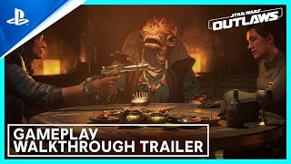 Star Wars Outlaws - Trailer de gameplay - VOSTFR - 4K | PS5