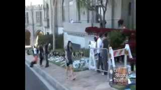 Forest Lawn, #2 &amp; NEVERLAND gate at night