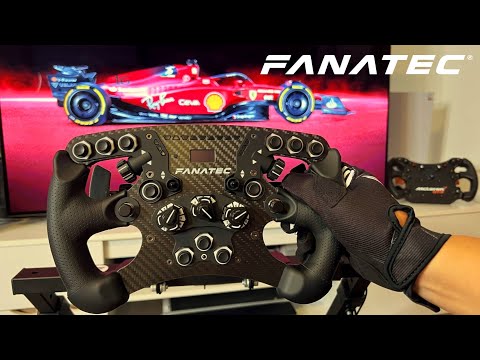 Fanatec ClubSport Formula v2.5 Steering Wheel REVIEW + Unboxing Setup & Test ! PC PS5 Sim Racing F1