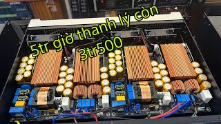 Thanh lý cục đẩy 4 kênh bị cong tai. Cs 1500w mà chỉ còn 3tr500. Lh: 094.797.8866