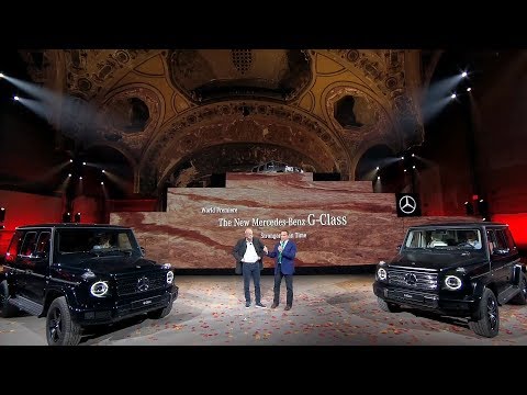 2019 Mercedes-Benz G-Class World Premiere Highlights + Interview with Dieter Zetsche