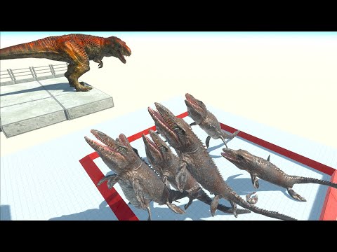JUMP TO THE DEATHLY MOSASARUS - Animal Revolt Battle Simulator ARBS