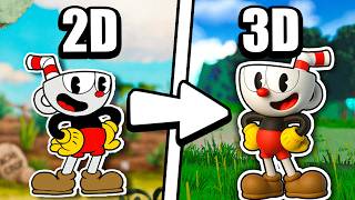 RECRIEI o CUPHEAD, só que em 3D