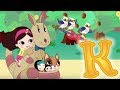 Kangaroo Adventure Learn ABC For Kids Letter K Olive And The Rhyme Rescue Crew