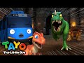 Achte Auf Dinosaurier Tayos Abenteuer Bei Den Dinos Cartoon Für Kinder Tayo Der Kleine Bus
