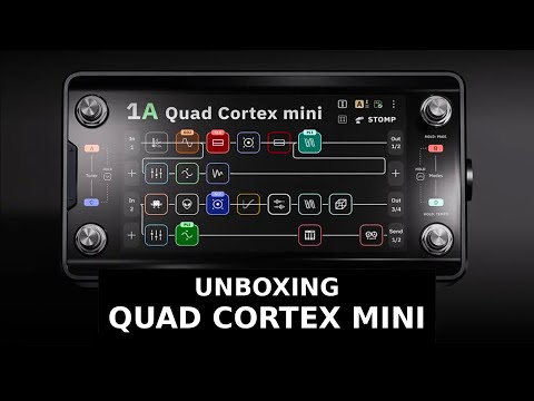Neural DSP Quad Cortex First Look | Unboxing & Initial Impressions