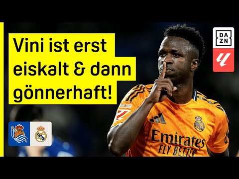 Real erst im Glück und dann vom Punkt doppelt eiskalt: Real Sociedad - Real Madrid | LaLiga | DAZN