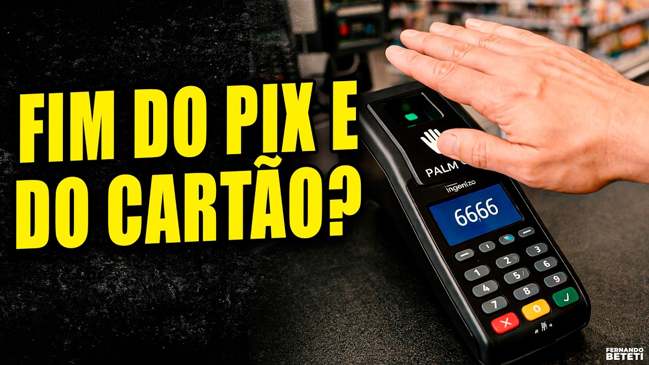PAGAMENTO com a PALMA DA MÃO vai substituir o  CARTÃO e PIX? - Rodrigo Stival - Fernando Beteti