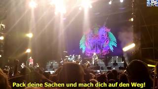 Die Toten Hosen - Du lebst nur einmal (vorher) (live Arg 2018 at Hosen Fest, sub/songtext/lyrics)