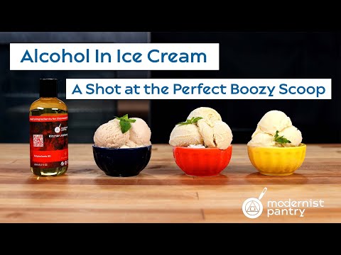 Alcohol in Ice Cream. A shot at the Perfect Boozy Scoop. WTF - Ep. 313