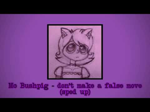Mc Bushpig - don't make a false move (sped up)