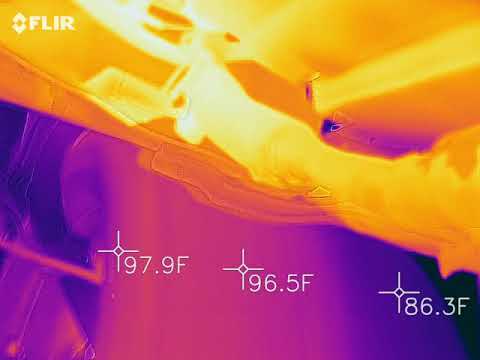 IR camera on Hoosier A7 front tires.