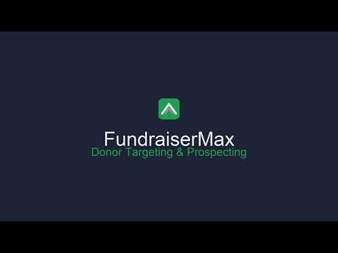 Donor Targeting & Prospecting