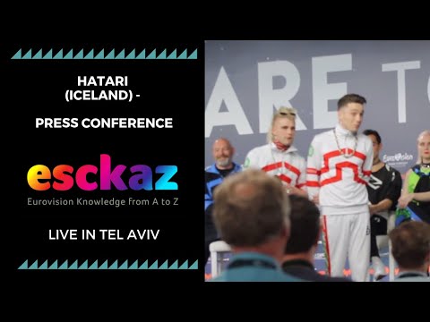 ESCKAZ in Tel Aviv: Hatari (Iceland) - Press Conference