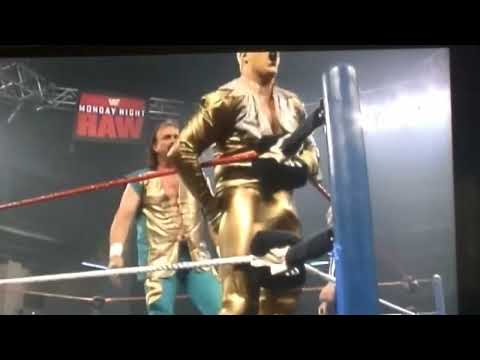 The Snake Man slaps the Golden Bum of Goldust - Jake Roberts