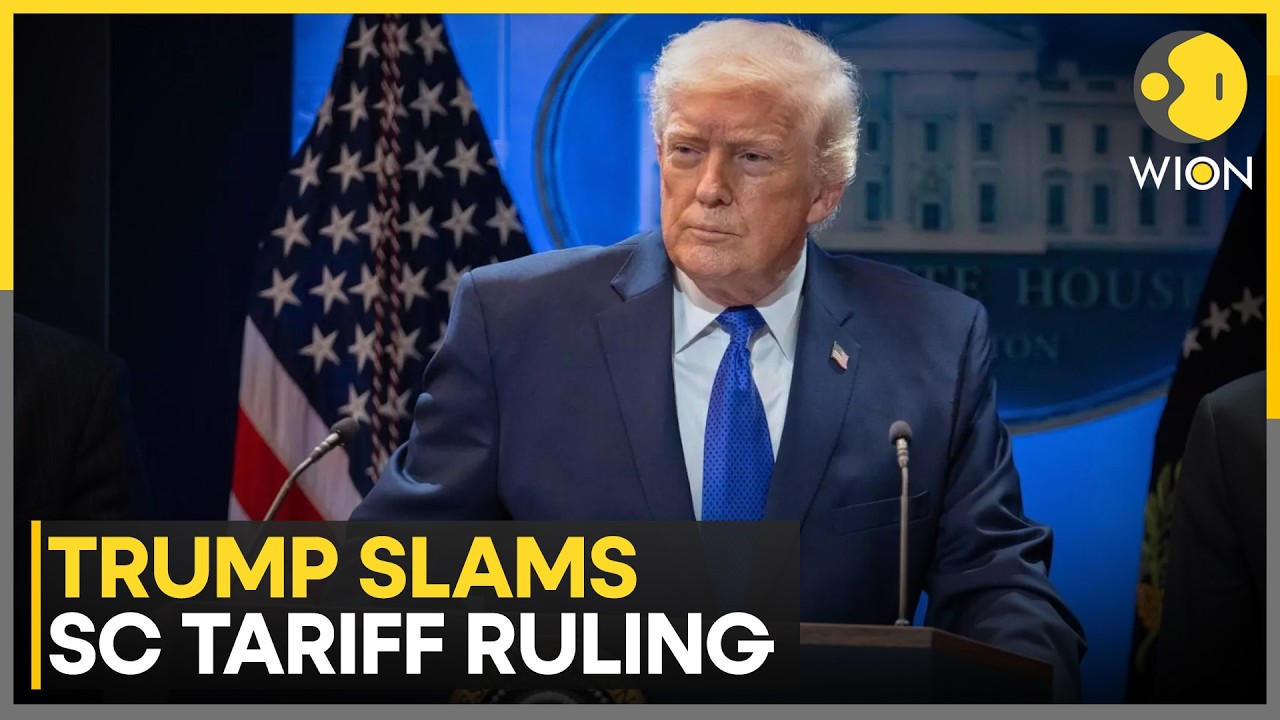 Trump Blasts Supreme Court's Judgement On Tariffs | WION