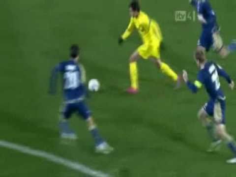 Maravillosa jugada de Nilmar