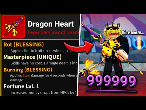 This New SWORD with Blessings Is UNSTOPPABLE In Blox Fruits.