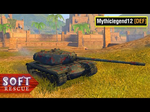 T110E5: 6500  Damage , 4 Frags - WOT BLITZ -