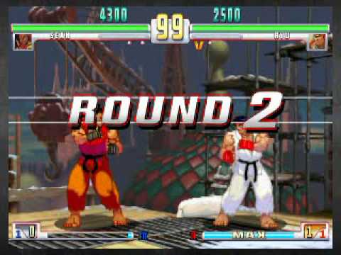 SF3 Online Match: Me (Ryu) vs Black_King014 (Sean)
