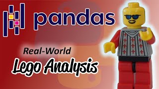 - Task #1: What percentage of all licensed sets ever released were Star Wars Themed?（00:09:45 - 00:24:23） - Solving real-world data analysis problems with Python Pandas! (Lego dataset analysis)