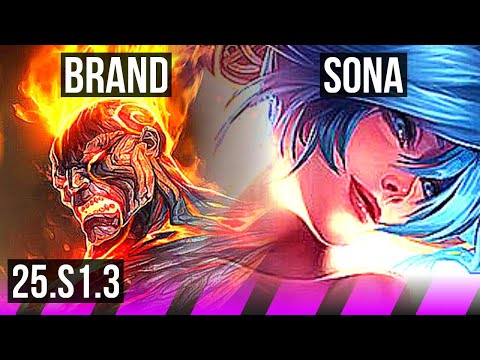 BRAND & Xayah vs SONA & Karma (SUP) | 1/2/18, 800+ games | EUNE Master | 25.S1.3