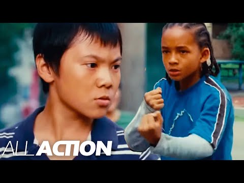 Dre (Jaden Smith) Gets Attacked | The Karate Kid (2010) | All Action