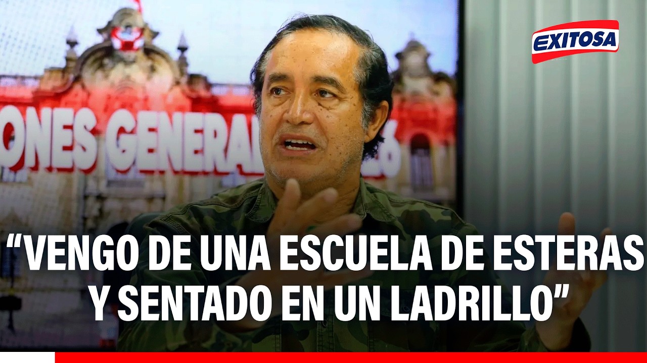🔴🔵Gonzales asegura que no todos los peruanos reciben una buena educación
