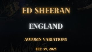 Ed Sheeran - England (Lyrics)
