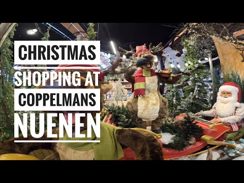 Christmas Shopping at Coppelmans, Nuenen (4K)
