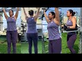 Actress Jyothika Latest Gym Workout Weight Loss 78th Independence Day Special Suriya Jyotika