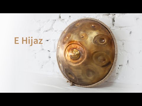 Handpan | E Hijaz 12 notes | Veles Sound Sculptures