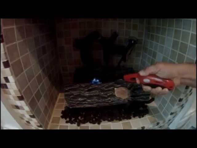 Insert Set for Fireplace Gel Fuel Concrete Fire Log in Fireplace & Firewood in City of Montréal