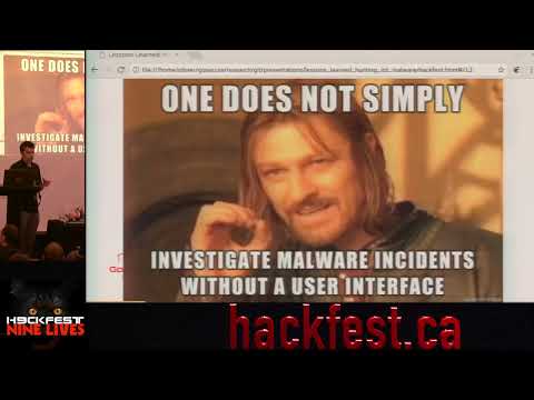 Lessons Learned Hunting IoT Malware Olivier Bilodeau