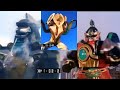 Power Rangers Extra Battles Dragonzord Thunder Megazord Vs Bloom Of Doom