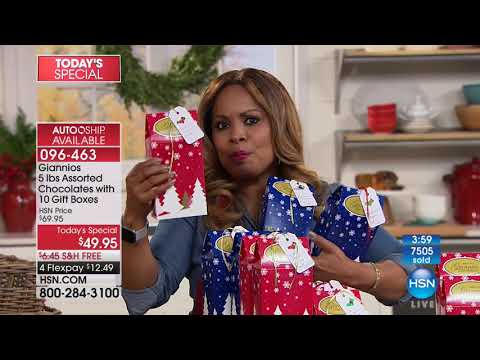 HSN | Holiday Entertaining featuring Giannios 11.03.2017 - 04 PM